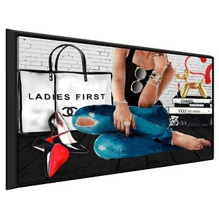 "West Hollywood" by Jodi Print on Floating Canvas - Bed Bath & Beyond